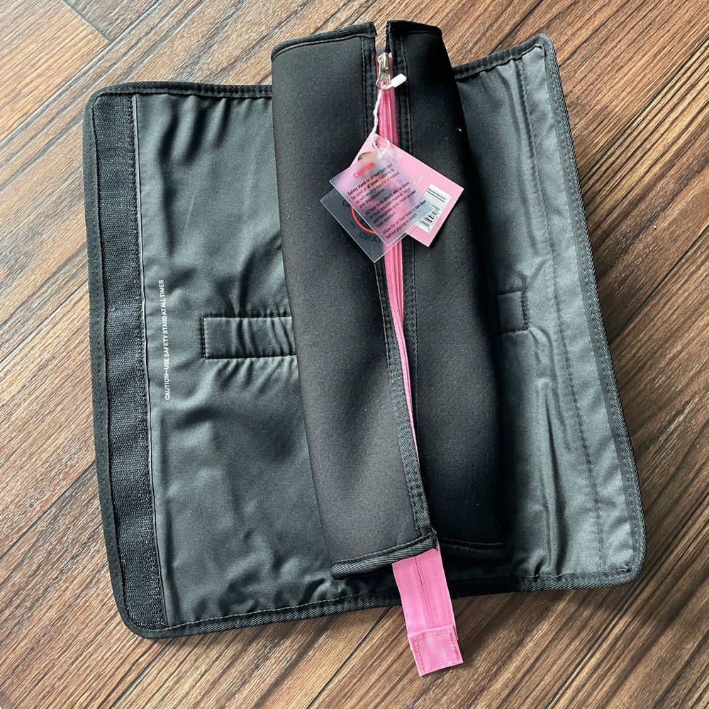 Black and Pink Hair Tool Case